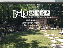 Tablet Screenshot of bellaoutdoors.com